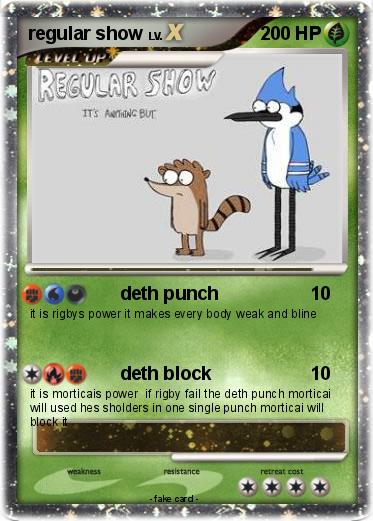 Pokemon regular show