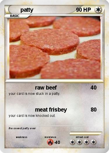 Pokemon patty