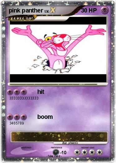 Pokemon pink panther