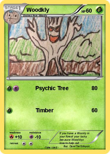 Pokemon Woodkly