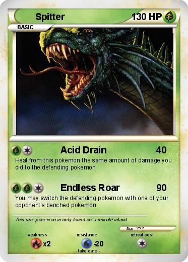 Pokemon Spitter