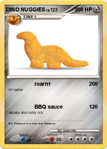 Pokemon DINO NUGGIES