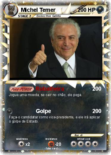 Pokemon Michel Temer