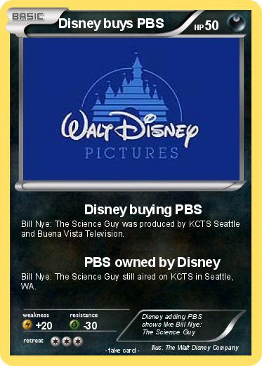 Pokemon Disney buys PBS