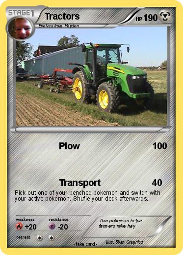 Pokemon Tractors