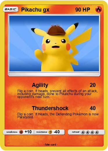Pokemon Pikachu gx