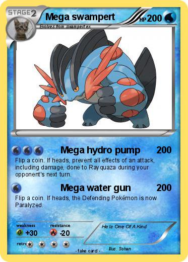 Pokemon Mega swampert