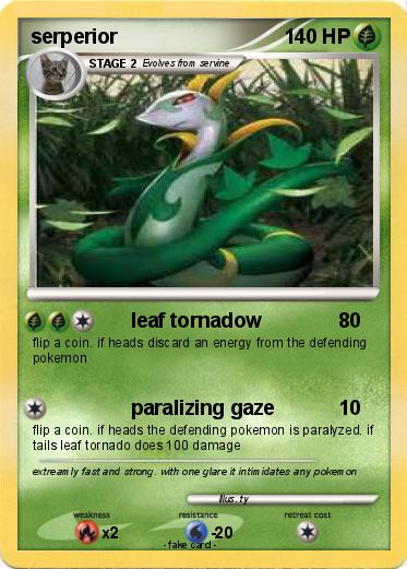 Pokemon serperior