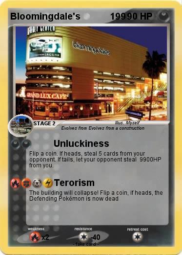 Pokemon Bloomingdale's            199