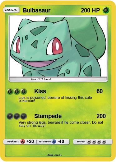 Pokemon Bulbasaur