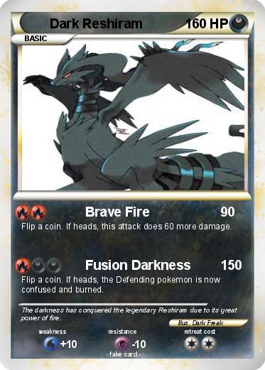 Pokemon Dark Reshiram
