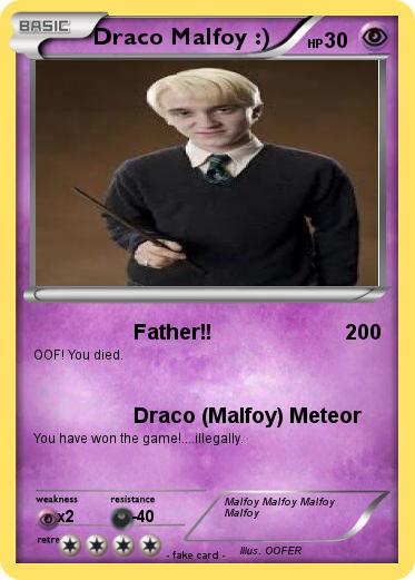 Pokemon Draco Malfoy :)