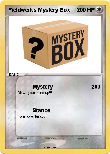 Pokemon Fieldwerks Mystery Box