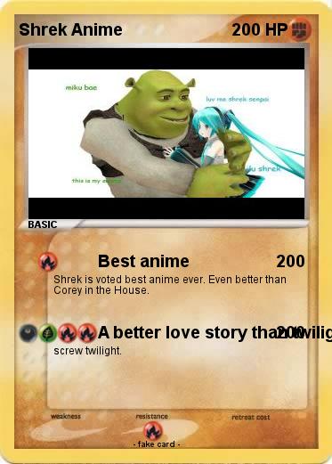Pokemon Shrek Anime