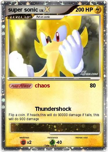 Pokemon super sonic