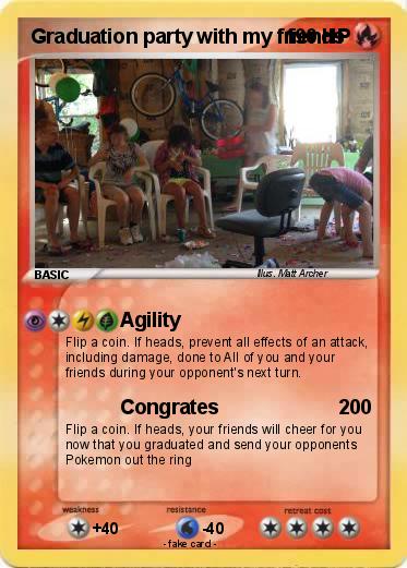 Pokemon Graduation party with my friends