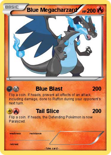 Pokemon Blue Megacharzard