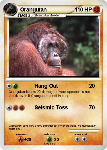Pokemon Orangutan