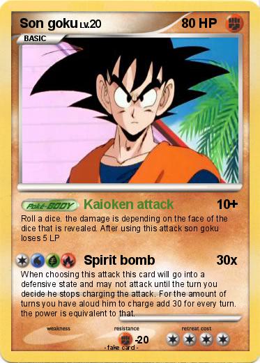 Pokemon Son goku