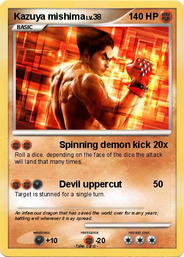 Pokemon Kazuya mishima