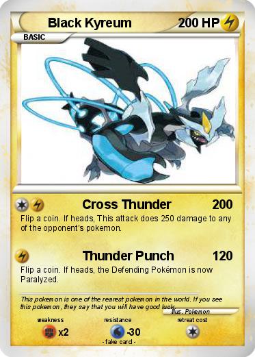 Pokemon Black Kyreum