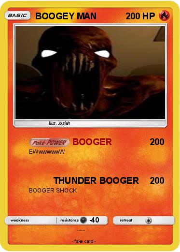 Pokemon BOOGEY MAN