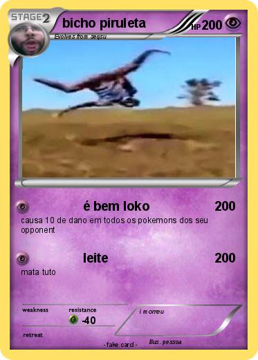 Pokemon bicho piruleta