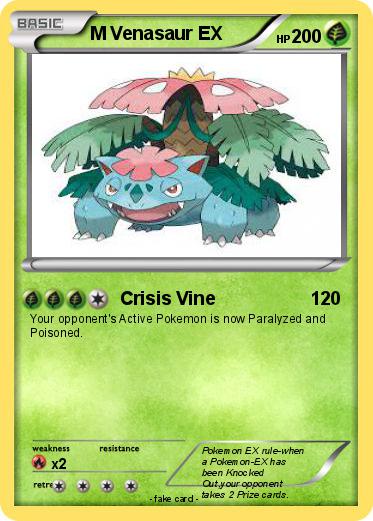 Pokemon M Venasaur EX
