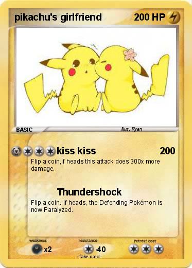 Pokemon pikachu's girlfriend
