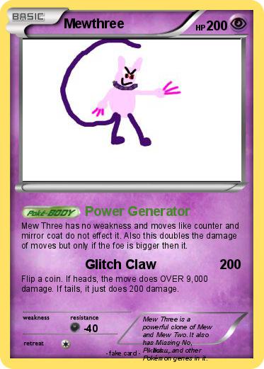 Pokemon Mewthree