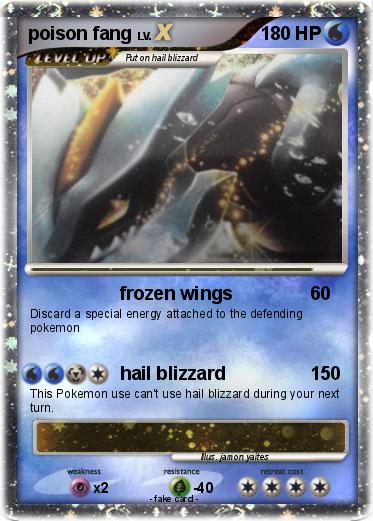 Pokemon poison fang