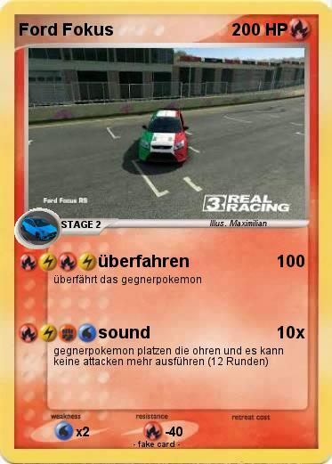 Pokemon Ford Fokus