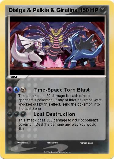 Pokemon Dialga & Palkia & Giratina