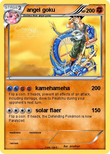 Pokemon angel goku