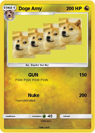 Pokemon Doge Amy