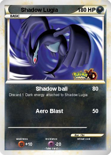 Pokemon Shadow Lugia