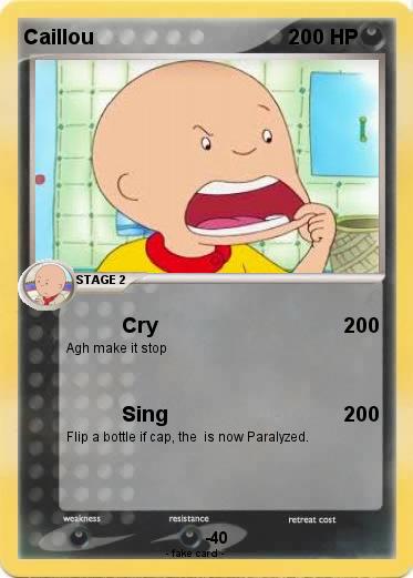 Pokemon Caillou