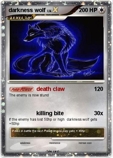 Pokemon darkness wolf