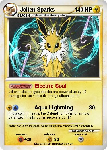 Pokemon Jolten Sparks