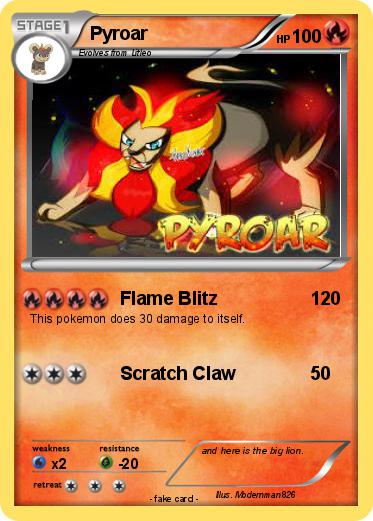 Pokemon Pyroar