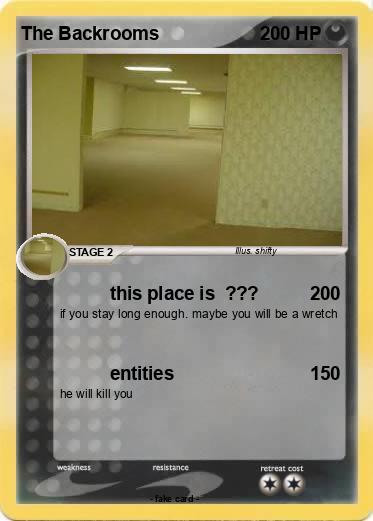 Pokemon The Backrooms