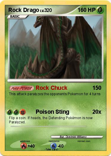 Pokemon Rock Drago