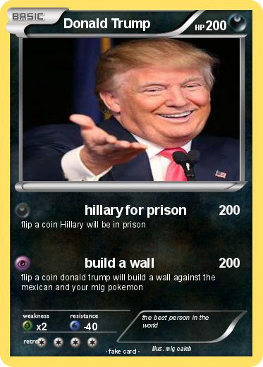 Pokemon Donald Trump