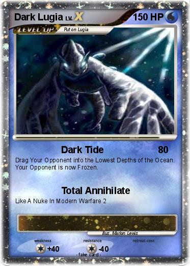 Pokemon Dark Lugia