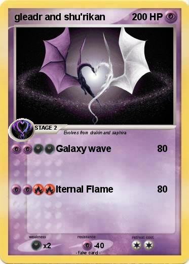 Pokemon gleadr and shu'rikan