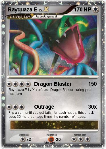 Pokemon Rayquaza E