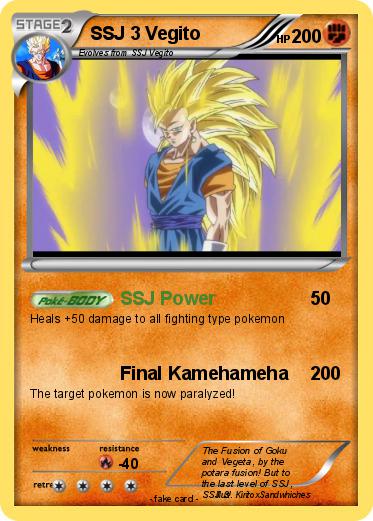 Pokemon SSJ 3 Vegito