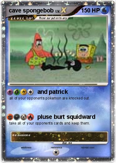 Pokemon cave spongebob