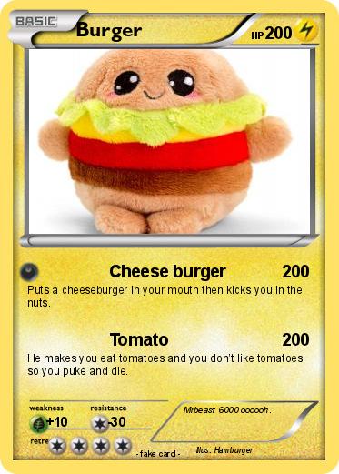 Pokemon Burger