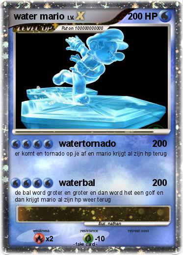 Pokemon water mario